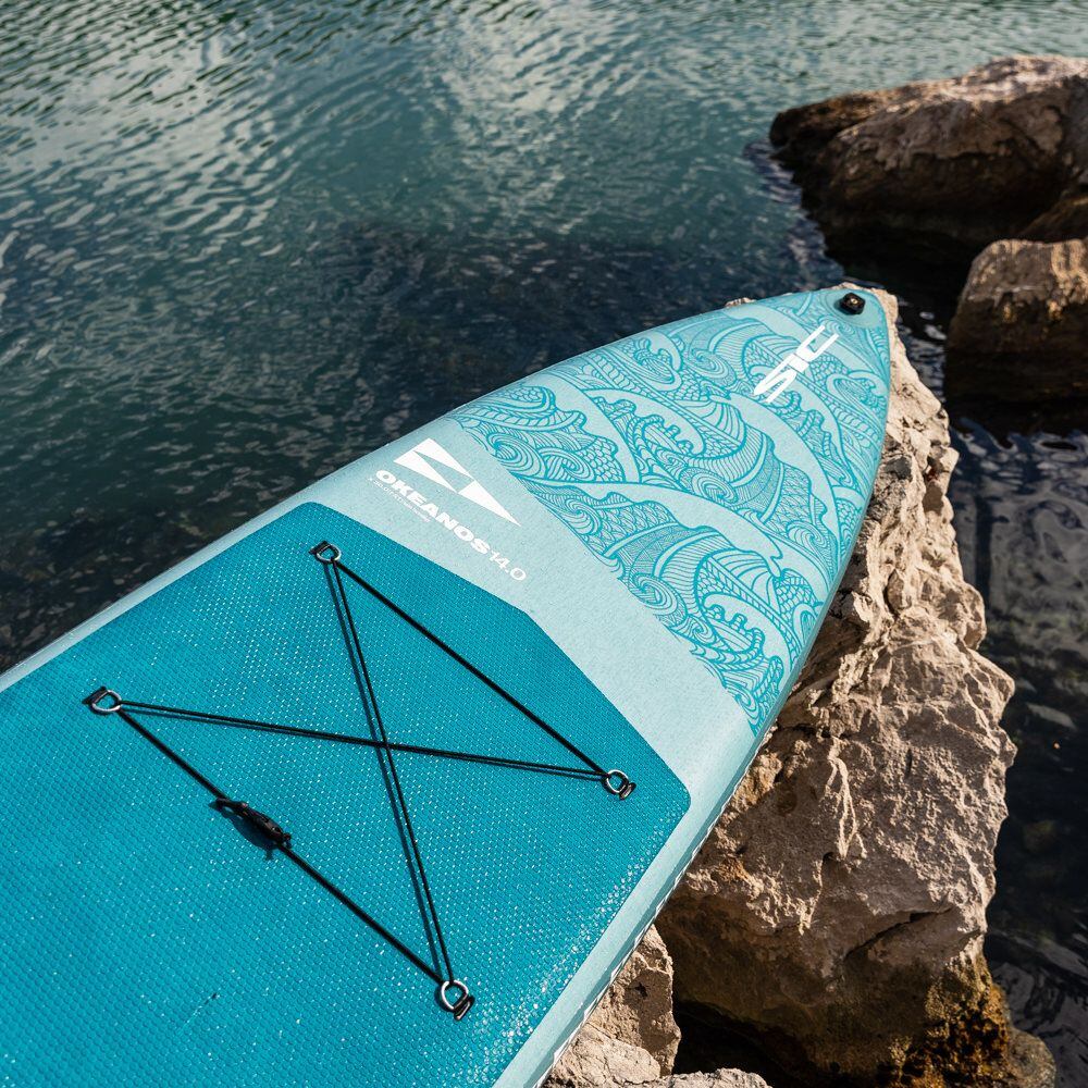 Nafukovací paddleboard SIC MAUI Okeanos Air FST - 140x30x6 spicka gumy